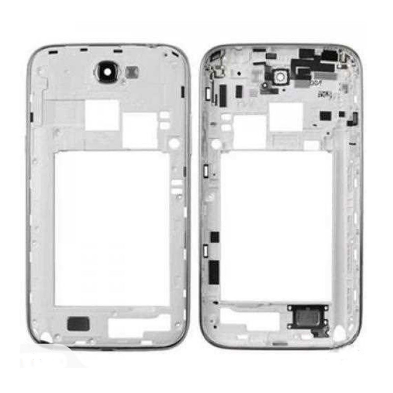 Middle Frame for Samsung Galaxy Note 2 N7100 - Color: White