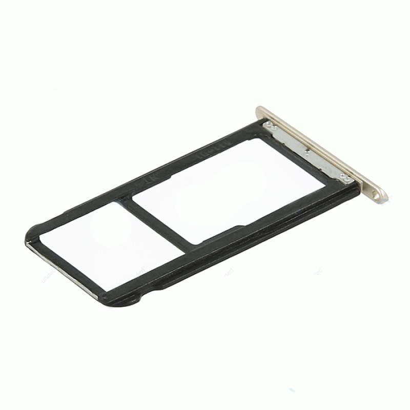 SIM Tray Single SIM (SIM Tray) and SD for Huawei Honor 6C/Nova Smart - Color: Gold