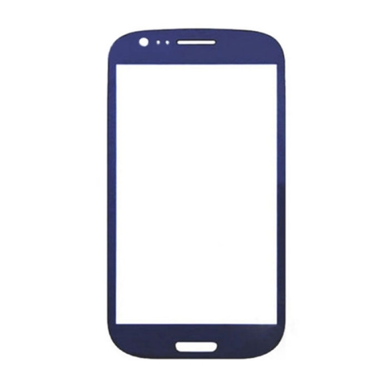 LCD Lens for Samsung Galaxy S3 Mini i8190 - Color: Blue