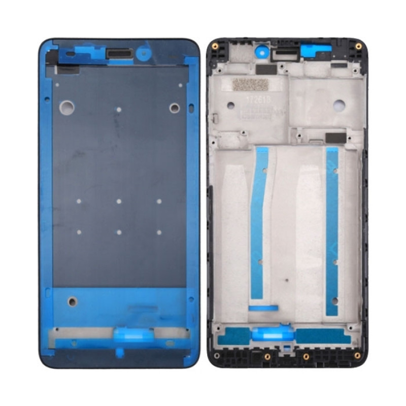 Front Frame LCD for Xiaomi Redmi 4A - Color: Black