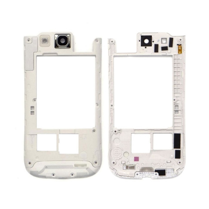 Middle Frame for Samsung Galaxy S3 i9300 - Color: White