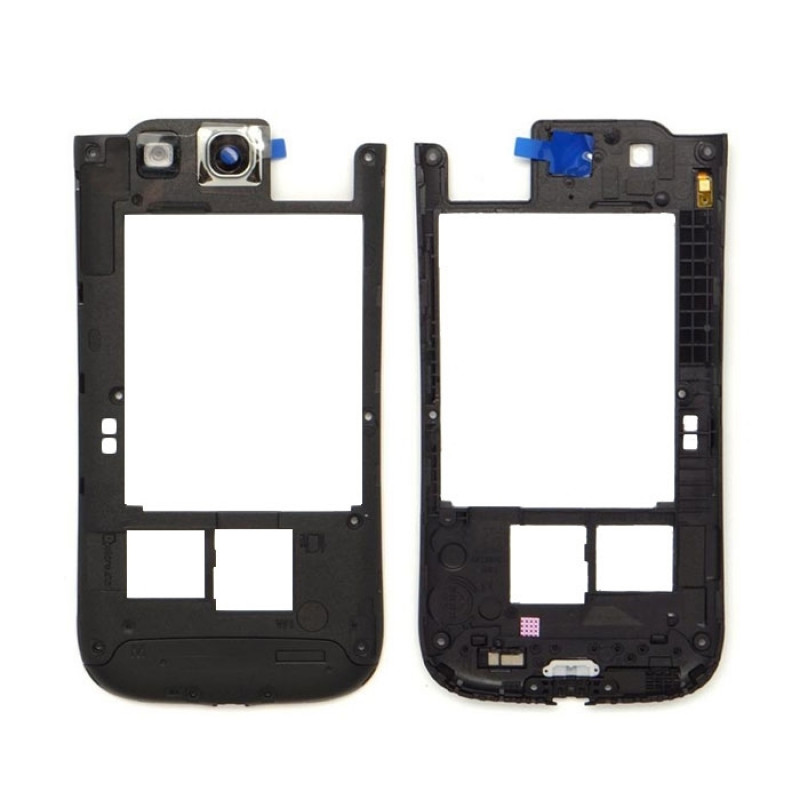 Middle Frame for Samsung Galaxy S3 i9300 - Color: Black