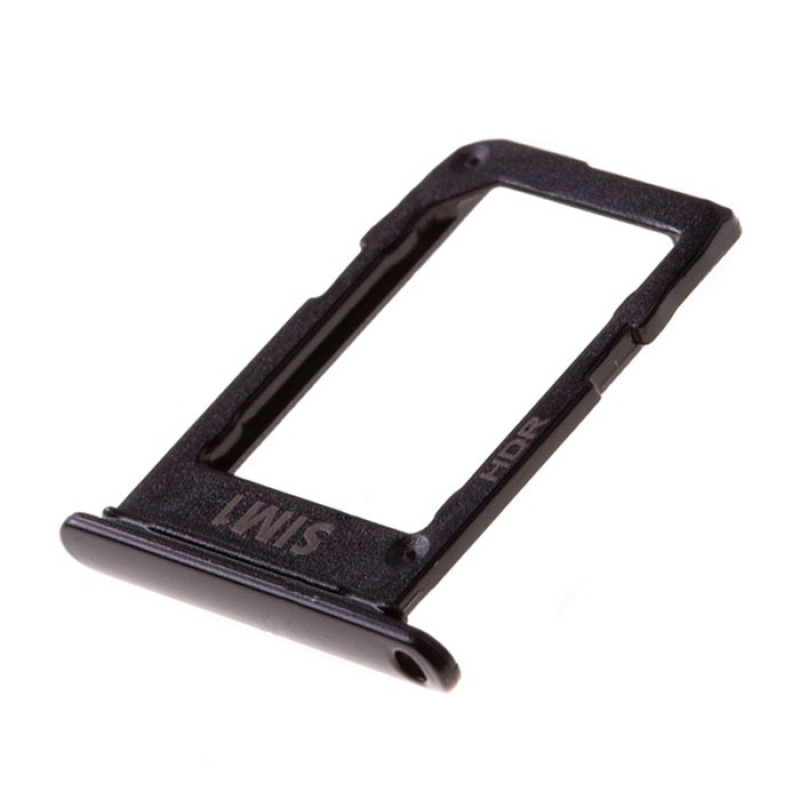 Single SIM and SD (SIM Tray) for Samsung Galaxy J6 Plus J605F/J610F - Color: Black