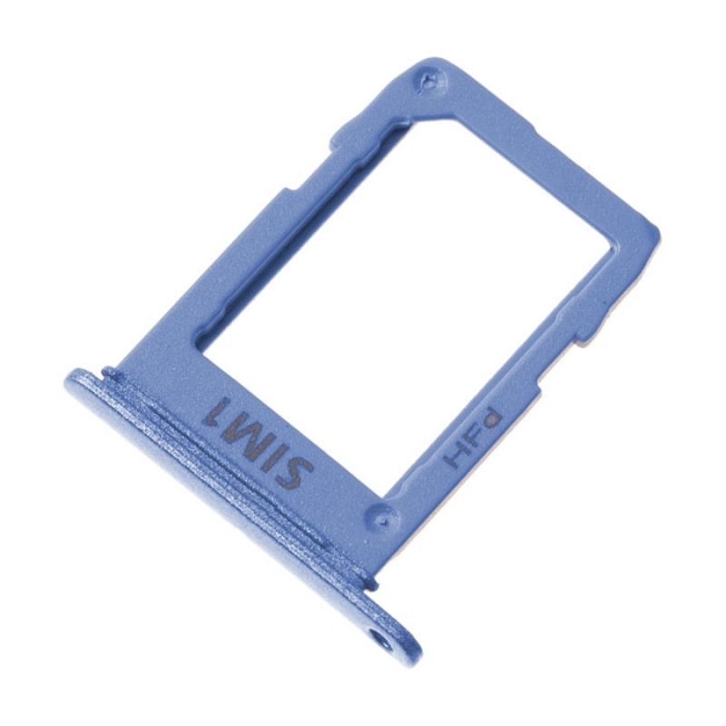 Single SIM and SD (SIM Tray) for Samsung Galaxy J6 Plus J605F/J610F - Color: Blue