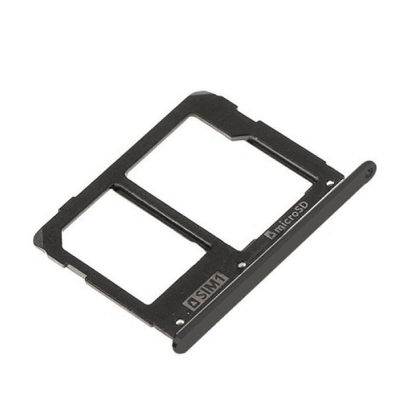 Single SIM and SD Tray for Samsung Galaxy A9 Pro 2016 A910F - Color: Black