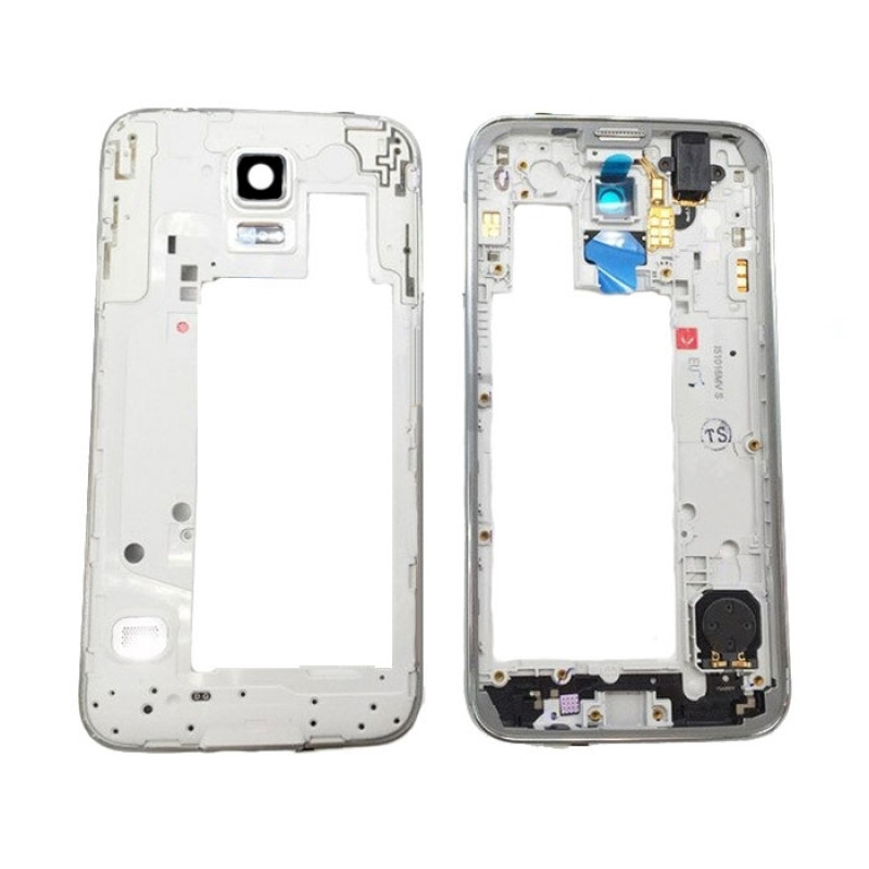 Middle Frame for Samsung Galaxy S5 Neo G903F - Color: Silver