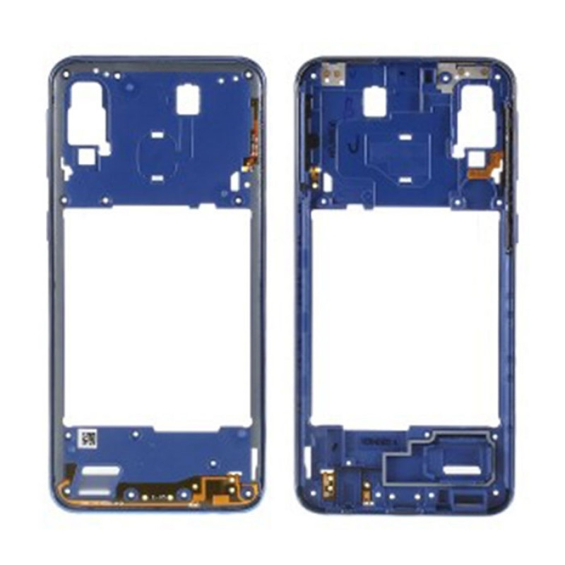 Middle Frame for Samsung Galaxy A40 2019 A405F - Color: Blue