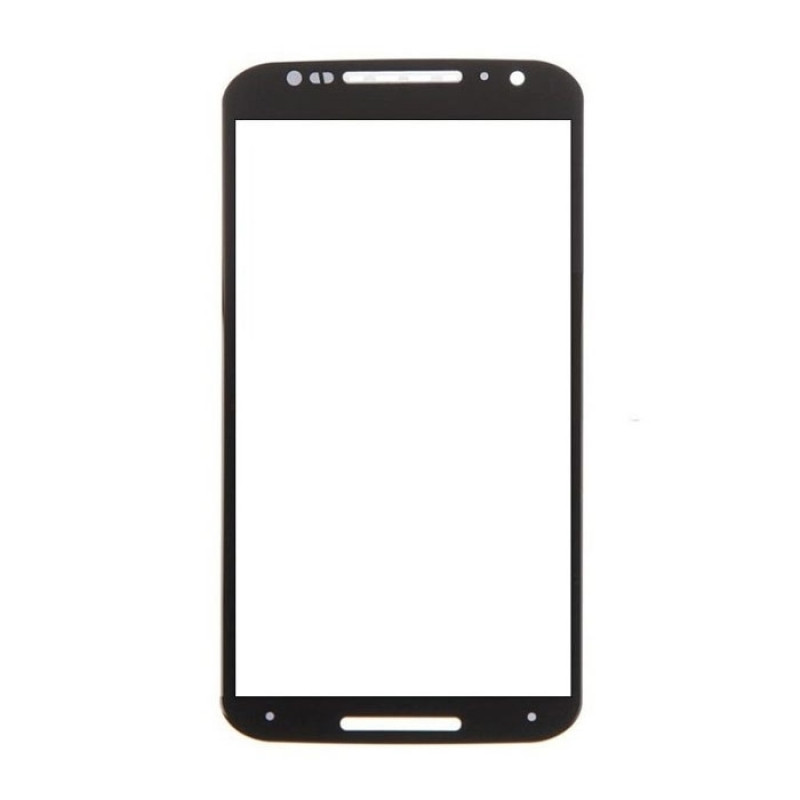 Lens for Motorola Moto X2 - Color: Black