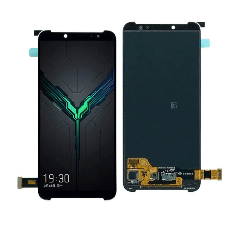 AMMOLED LCD complete Xiaomi Black Shark 2 - Color: Black