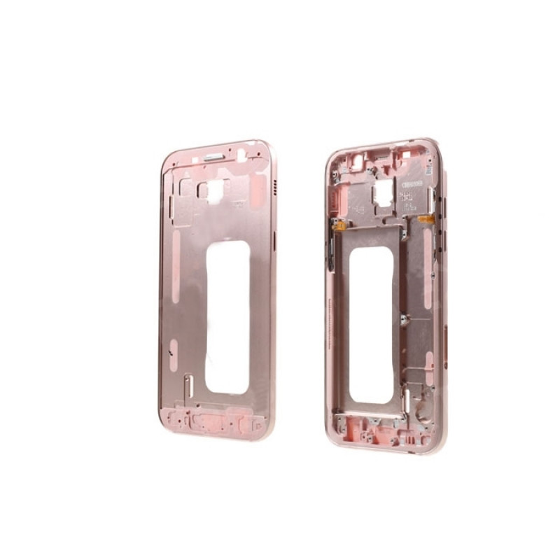 Front Frame LCD for Samsung Galaxy A5 2017 A520F - Color: Pink