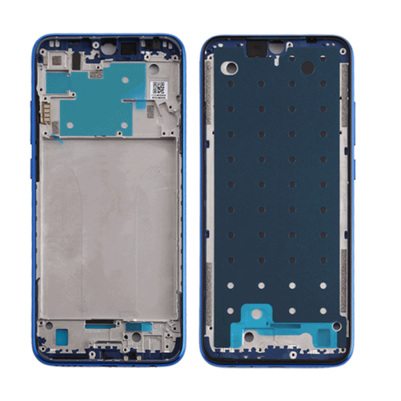 Middle LCD Frame for Xiaomi Redmi Note 8T - Colour: Blue