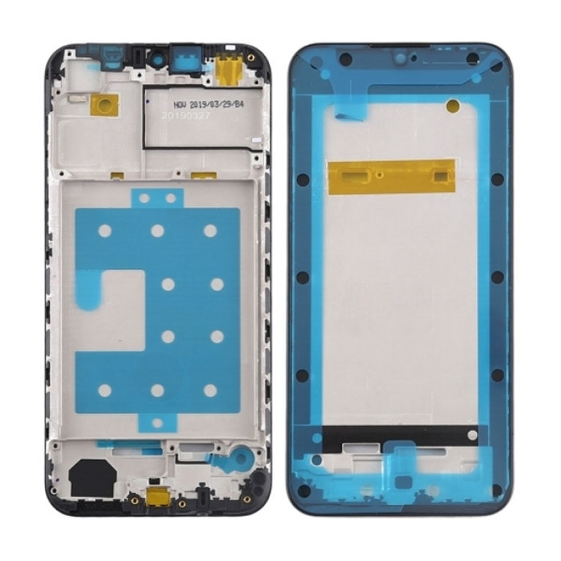 Front LCD Frame για Huawei Y5 2019 - Color: Black