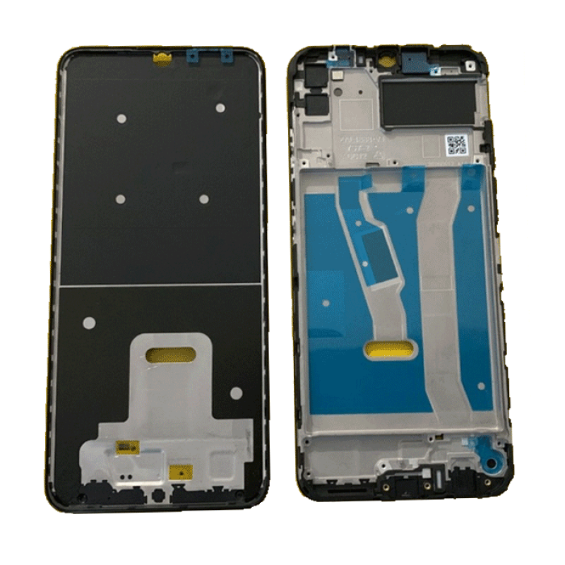 Front LCD Frame για Huawei Y6P - Color: Black