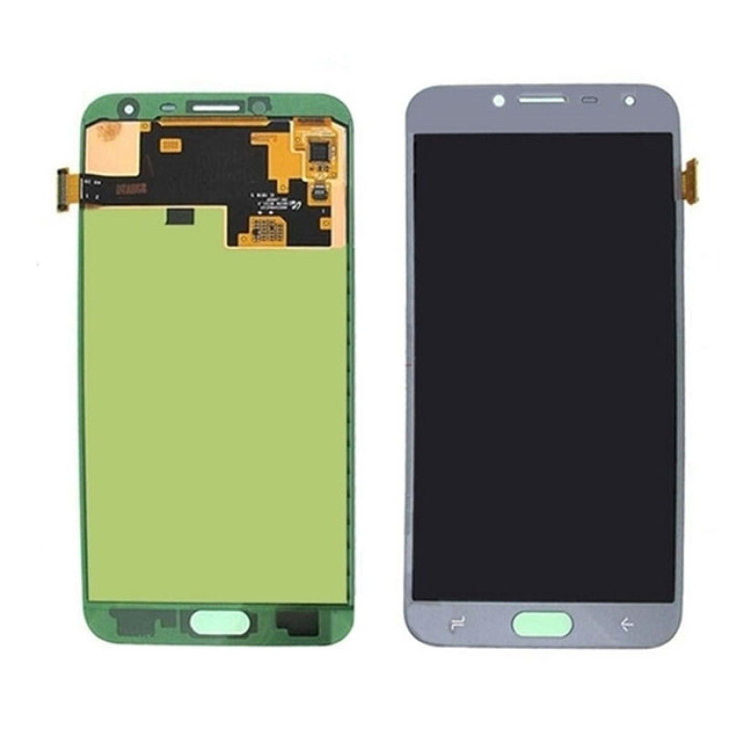 OLED LCD Screen with Touch Mechanism Assembly For Samsung Galaxy J4 J400F - Color: Silver