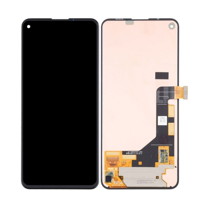 OCG Display LCD Touch Screen Assembly For Google Pixel 5A 5G Color: Black