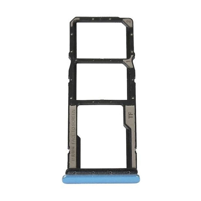 SIM Tray For Xiaomi Redmi 10 - Color: Blue