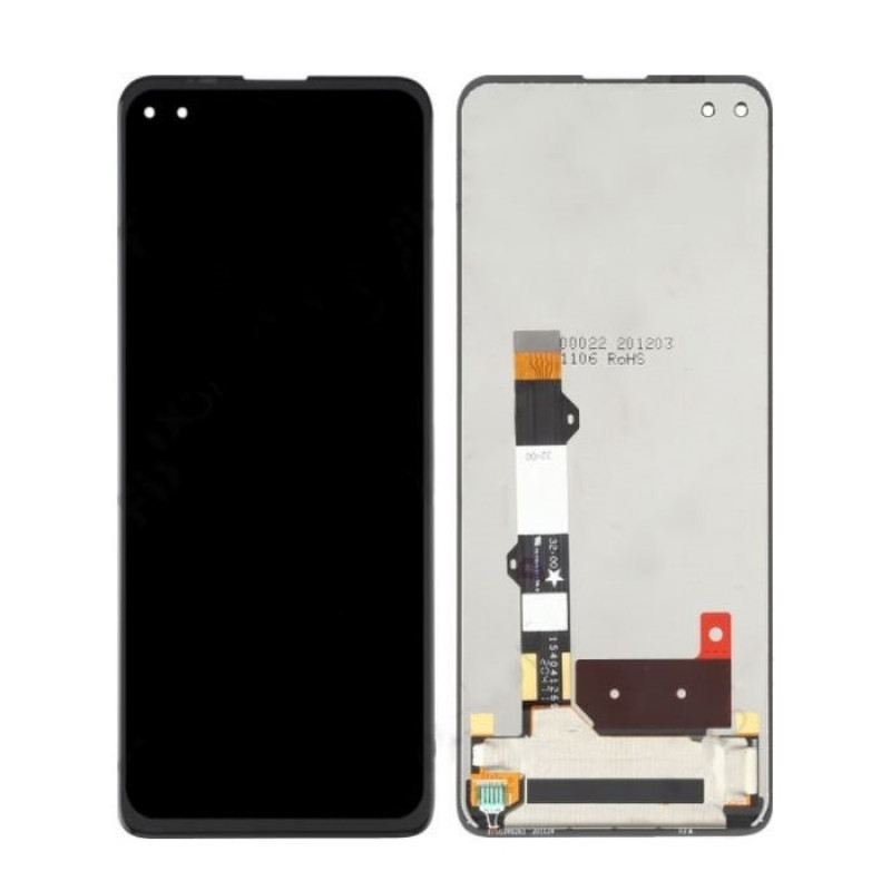 Οθόνη LCD με Μηχανισμό Αφής για Motorola Moto G100 5G XT2125-4 - Χρώμα: Μαύρο