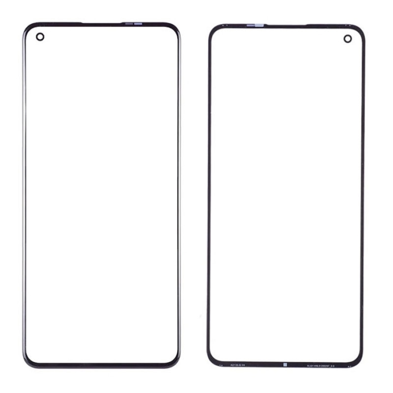 Screen Glass Lens For OnePlus 8T - Color : Black