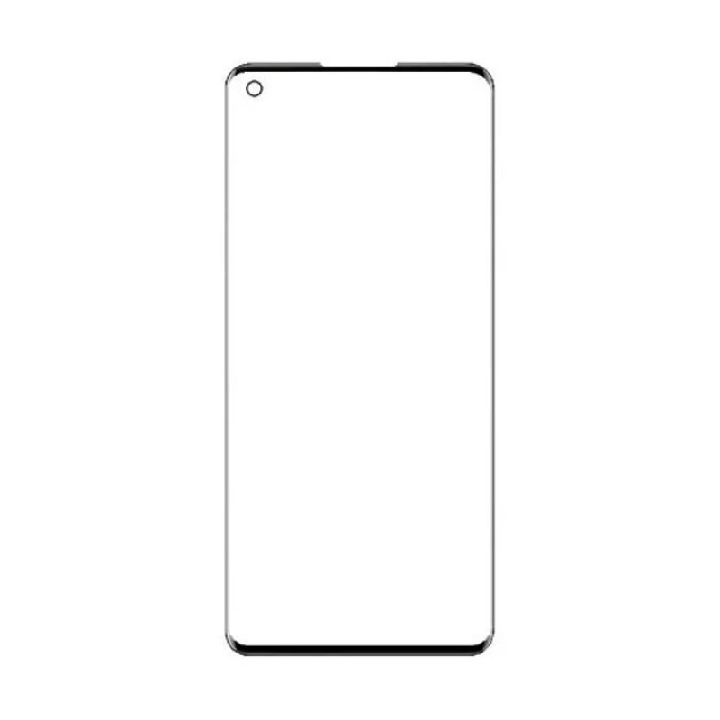 Screen Glass Lens For OnePlus 8 Pro - Color: Black