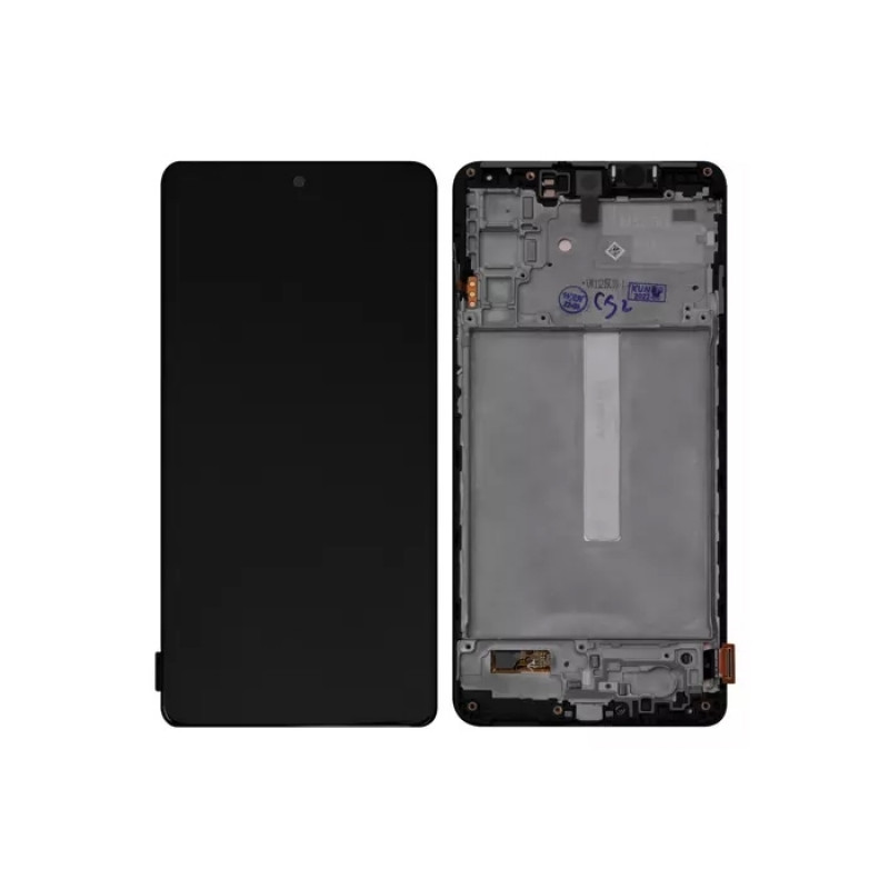 Incell LCD Display with touch mechanism for Samsung Galaxy M52 SM-M526BR - Color: Black