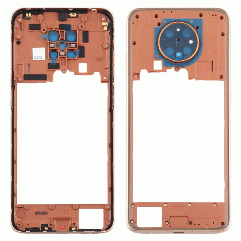 Middle Frame For Nokia 5.3 - Color: Gold