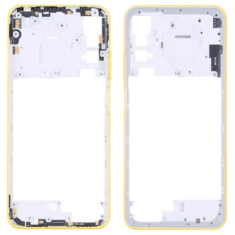 Middle Frame for Xiaomi POCO M3 PRO-Color: Yellow