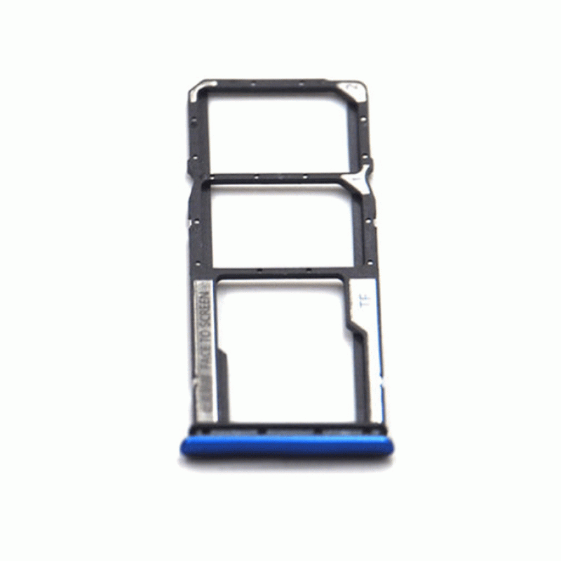 SIM Tray for Xiaomi Redmi 10A - Color: Blue