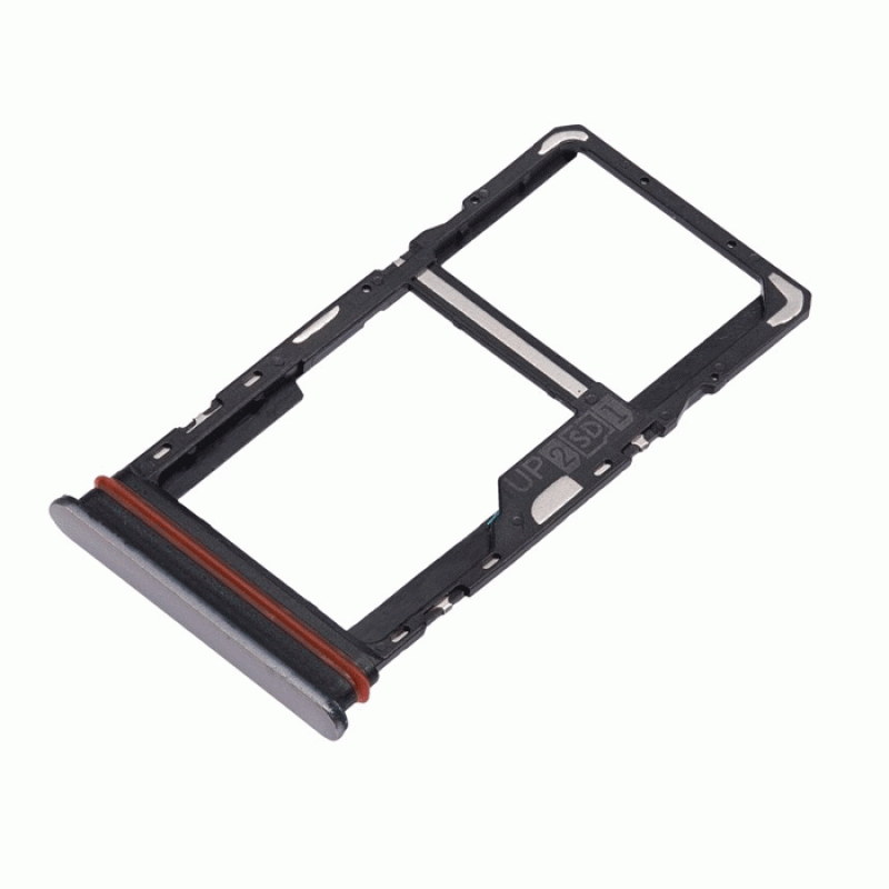 SIM Tray For Motorola G51 - Color: Silver