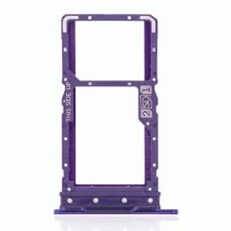 SIM Tray for Motorola MOTO G100 - Color: Violet