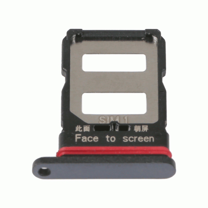 SIM Tray for Xiaomi POCO F4 GT - Color: STEALTH BLACK