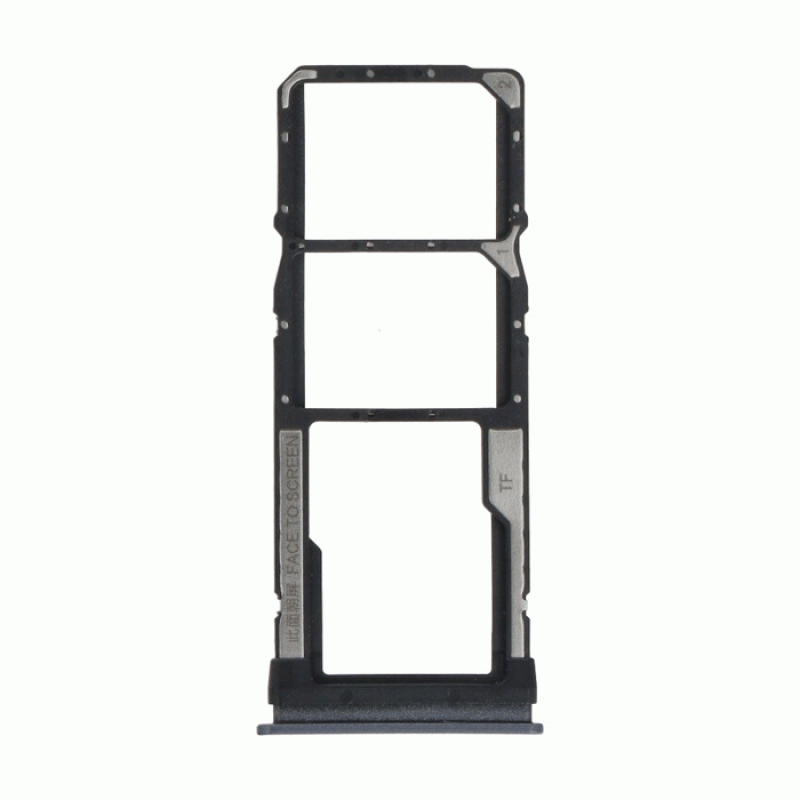 SIM Tray for Xiaomi REDMI NOTE 9T - Color: Black