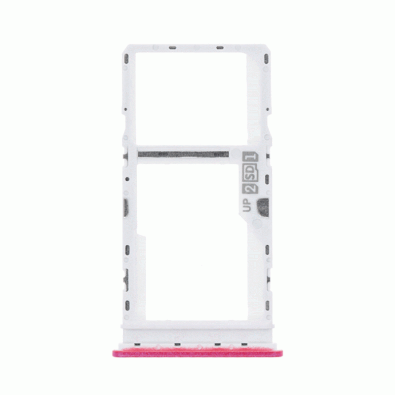 SIM Tray for Motorola G20 - Color: Pink