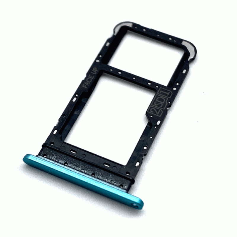 SIM Tray for Motorola E7 - Color: Blue