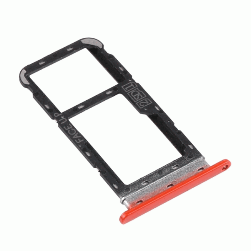 SIM Tray for Motorola E7 - Color: Coral