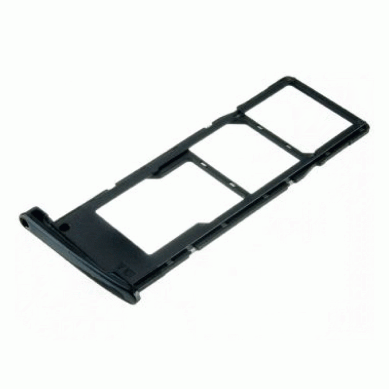 SIM Tray for Motorola G6 PLUS - Color: Black