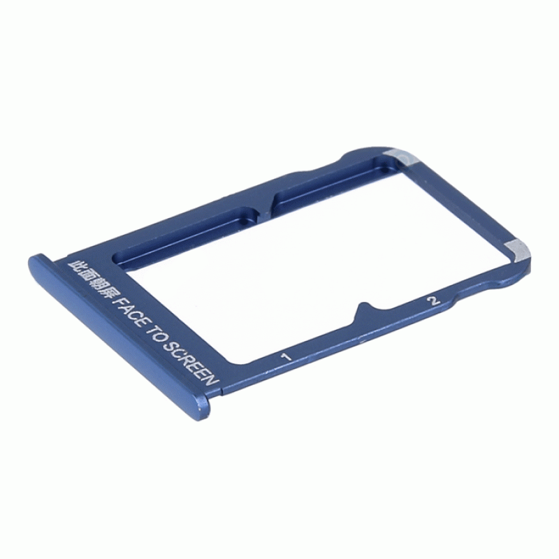 SIM Tray for Xiaomi MI MIX 3 - Color: Blue