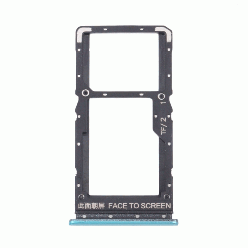 SIM Tray for Xiaomi REDMI NOTE 10 5G - Color: Blue