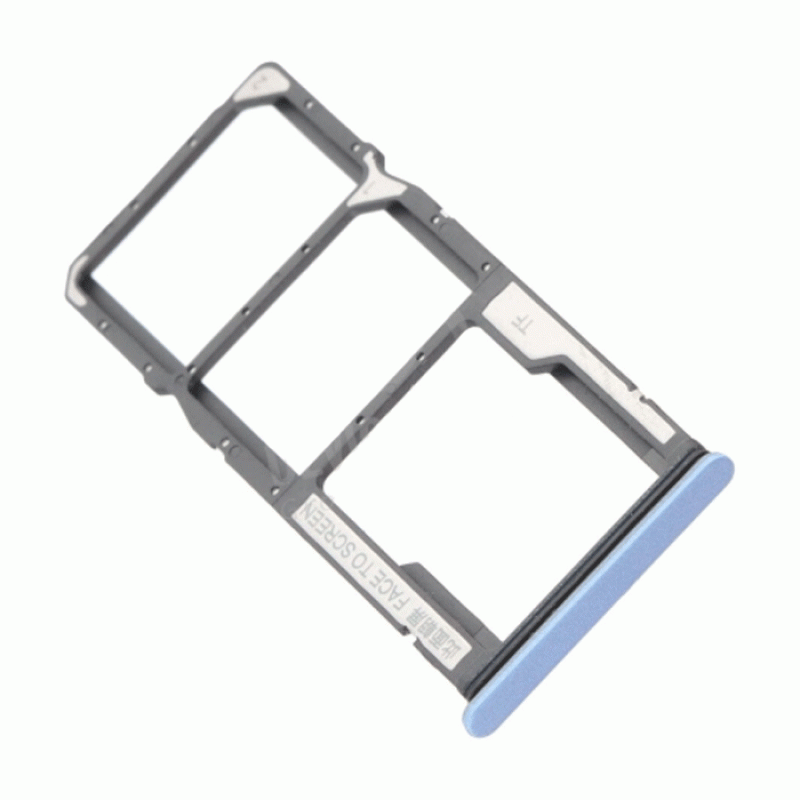 SIM Tray for Xiaomi POCO M5S - Color: Blue