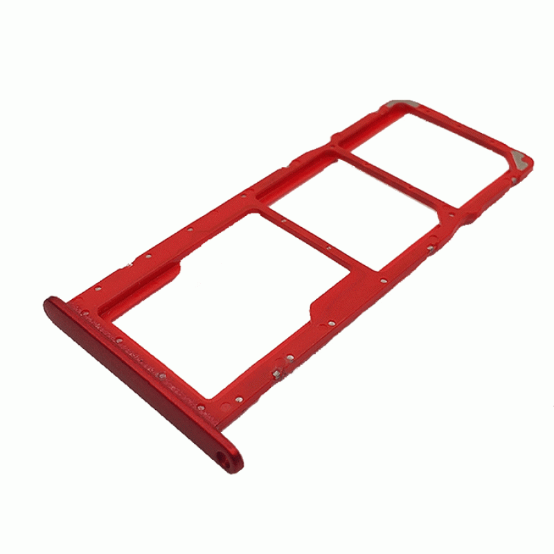 SIM Tray for Huawei HONOR 8X MAX - Color: Red