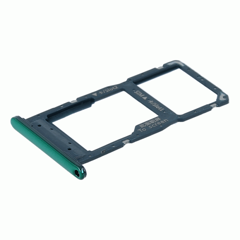 SIM Tray for Huawei P SMART 2020 - Color: Green