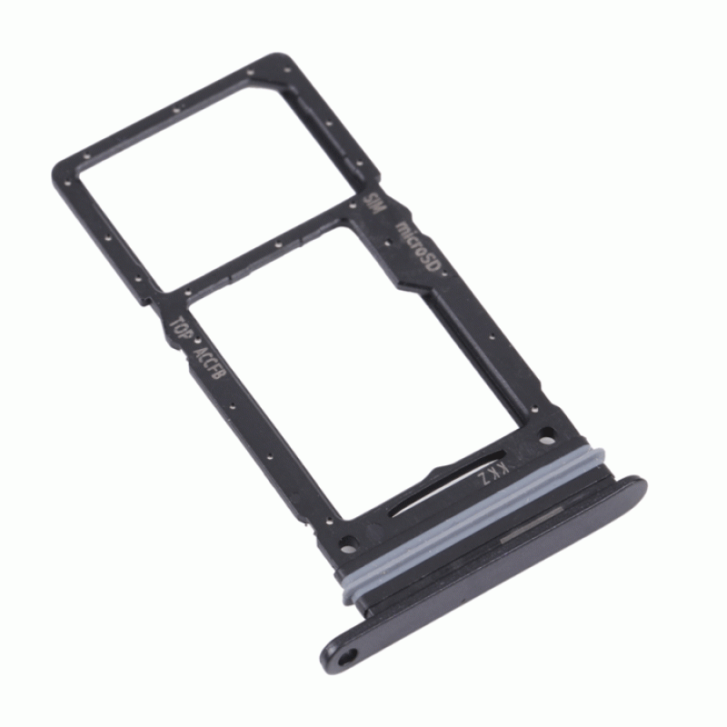 SIM Tray for Samsung Galaxy A33 - Color: Black