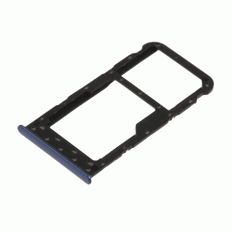 SIM Tray for Huawei P SMART - Color: Blue