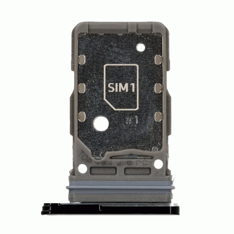 SIM Tray for Samsung Galaxy S21 ULTRA 5G - Color: Phantom Black