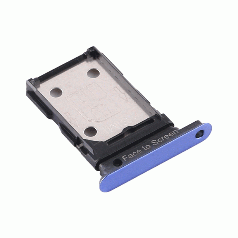 SIM Tray for REALME X50 - Color: Blue