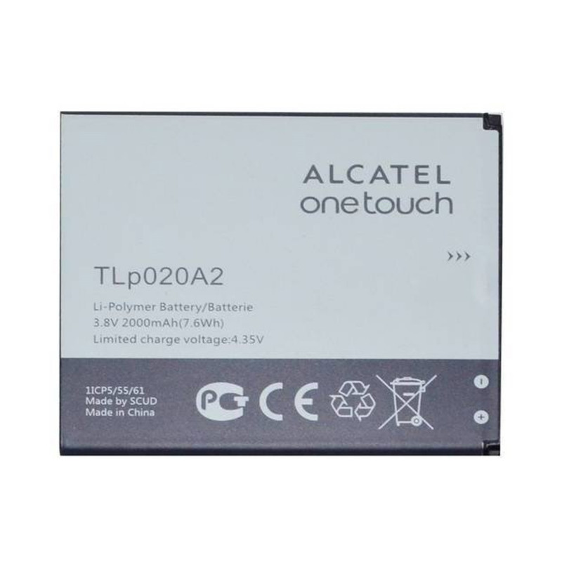 Battery Alcatel TLp020A2 for One Touch Pop S3/OneTouch Pop Star - 2000mAh