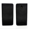 Book Case Smart Book Magnet for Asus (ZC500TG) Zenfone Go - Color: Black