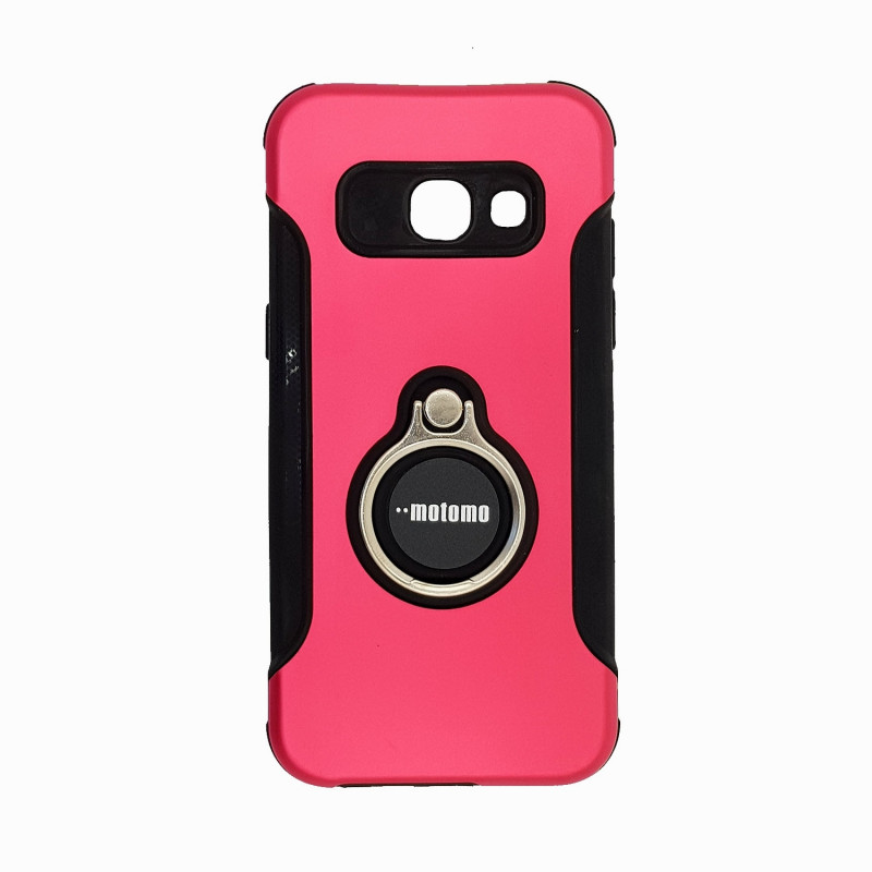 Back Cover Motomo Hybrid Armor Case for Samsung A320F Galaxy A3 2017 - Color : Red