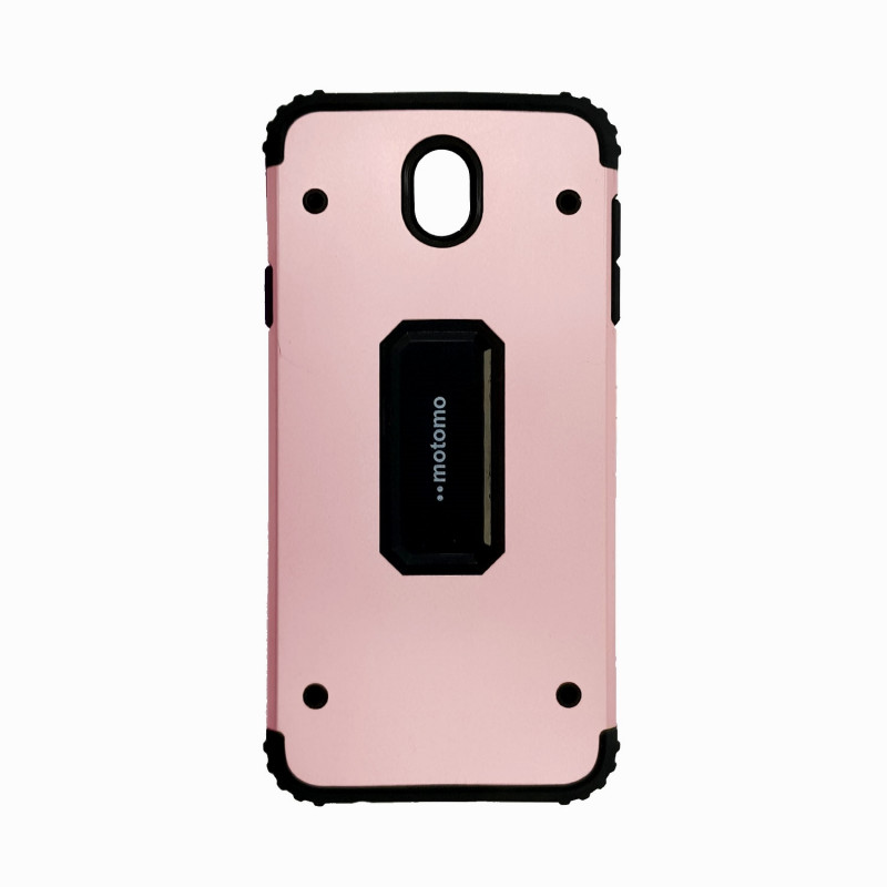 Back Cover Motomo Shockproof Metal Case for Samsung J730F Galaxy J7 2017 - Color: Rose Gold