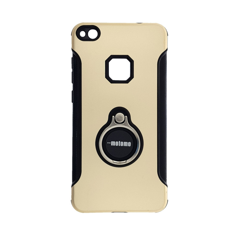 Back Cover Motomo Hybrid Armor Case for Huawei P8 Lite 2017/P9 Lite 2017/Honor 8 Lite - Color: Gold