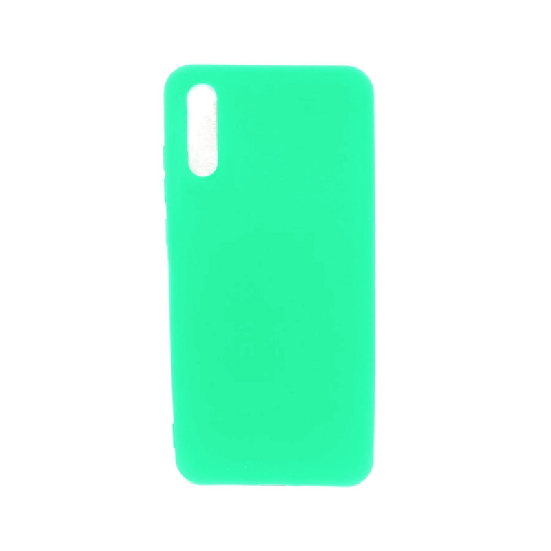 Back Cover Silicone Soft Case for Huawei P20 - Color: Turquoise